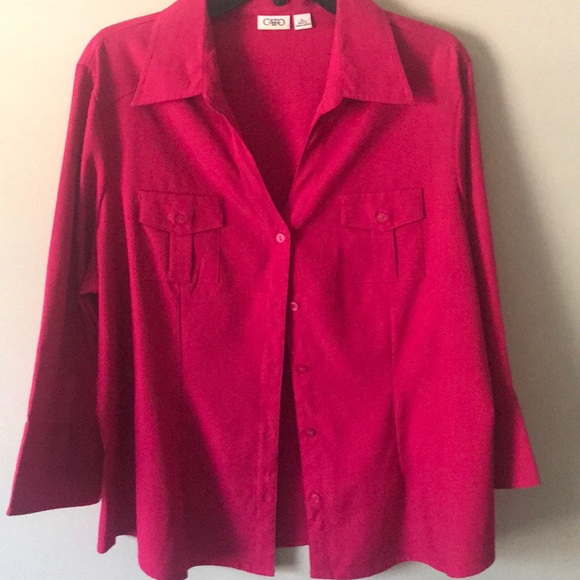 Cato Tops - CATO Pink Blouse